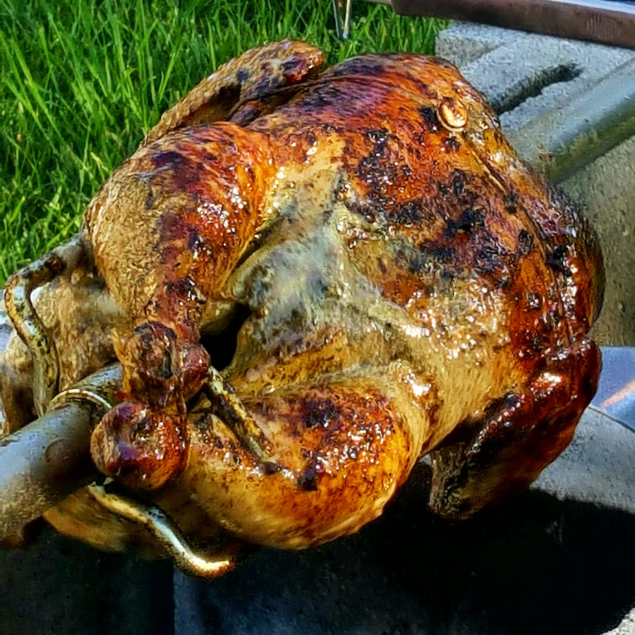 Charcoal Rotisserie Chicken